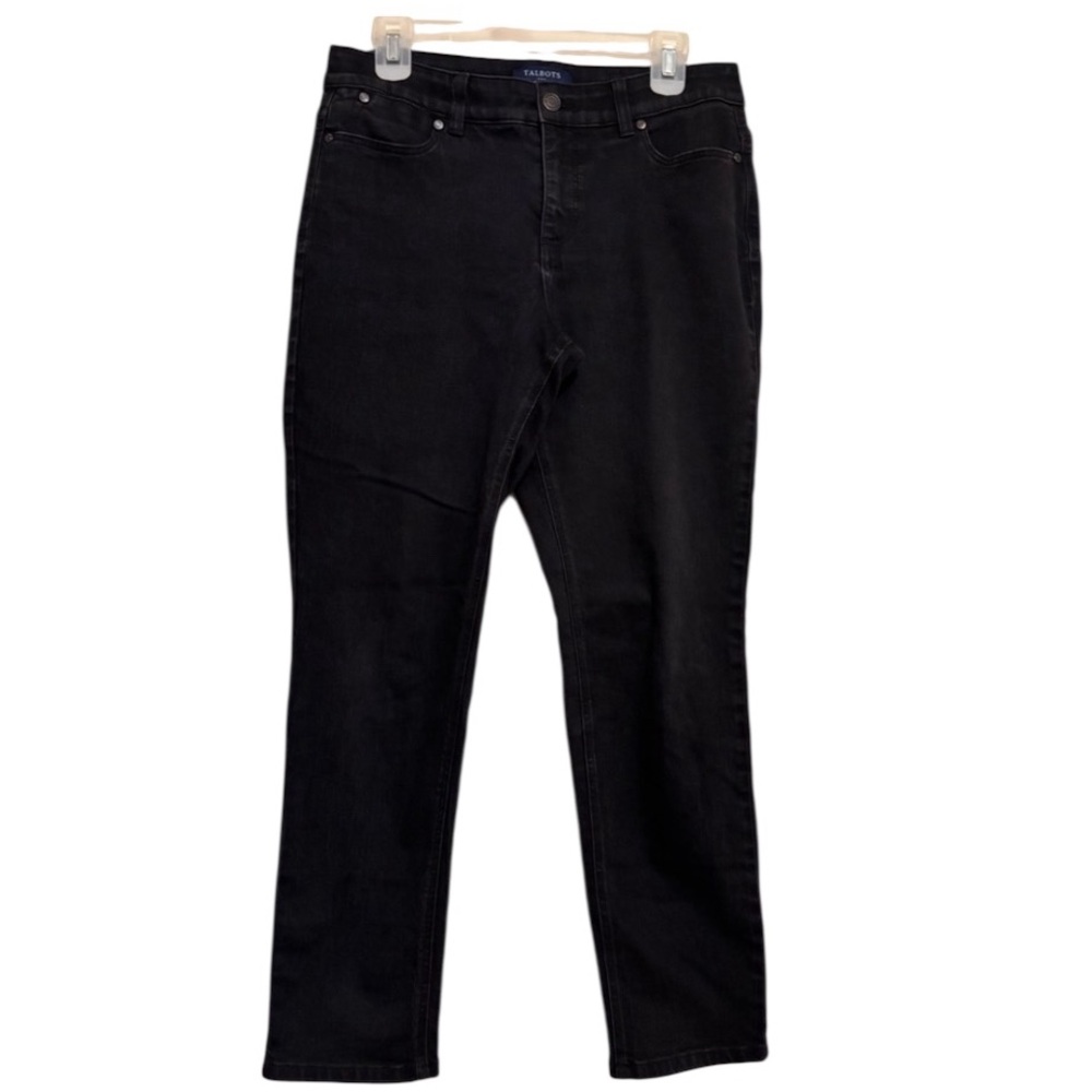 Talbots jeans Women's size 8 Ankle curvy
Black